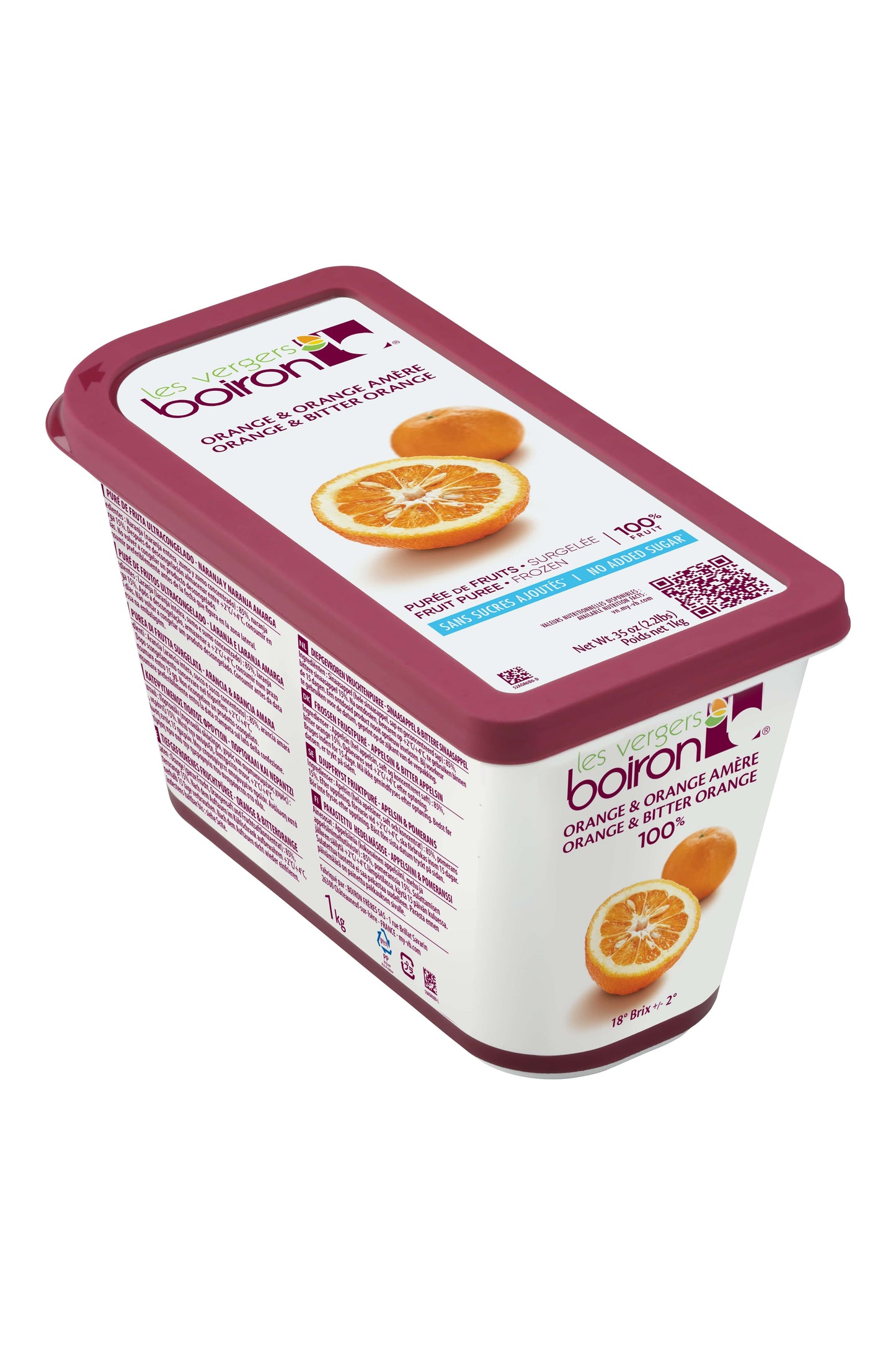 Frozen Puree - Orange & Bitter Orange 'Boiron'