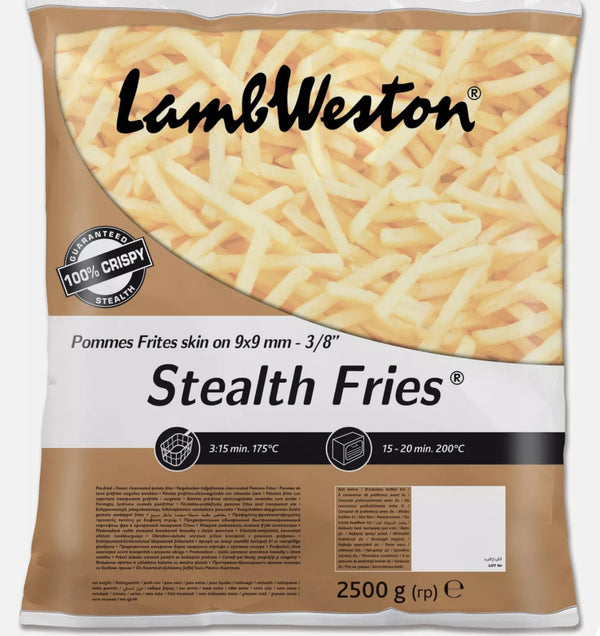 Frozen Chips - Lamb And Western 9x9 Skin On
