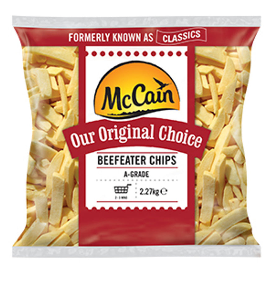 Frozen Chips - Beefeater 'Mccain'