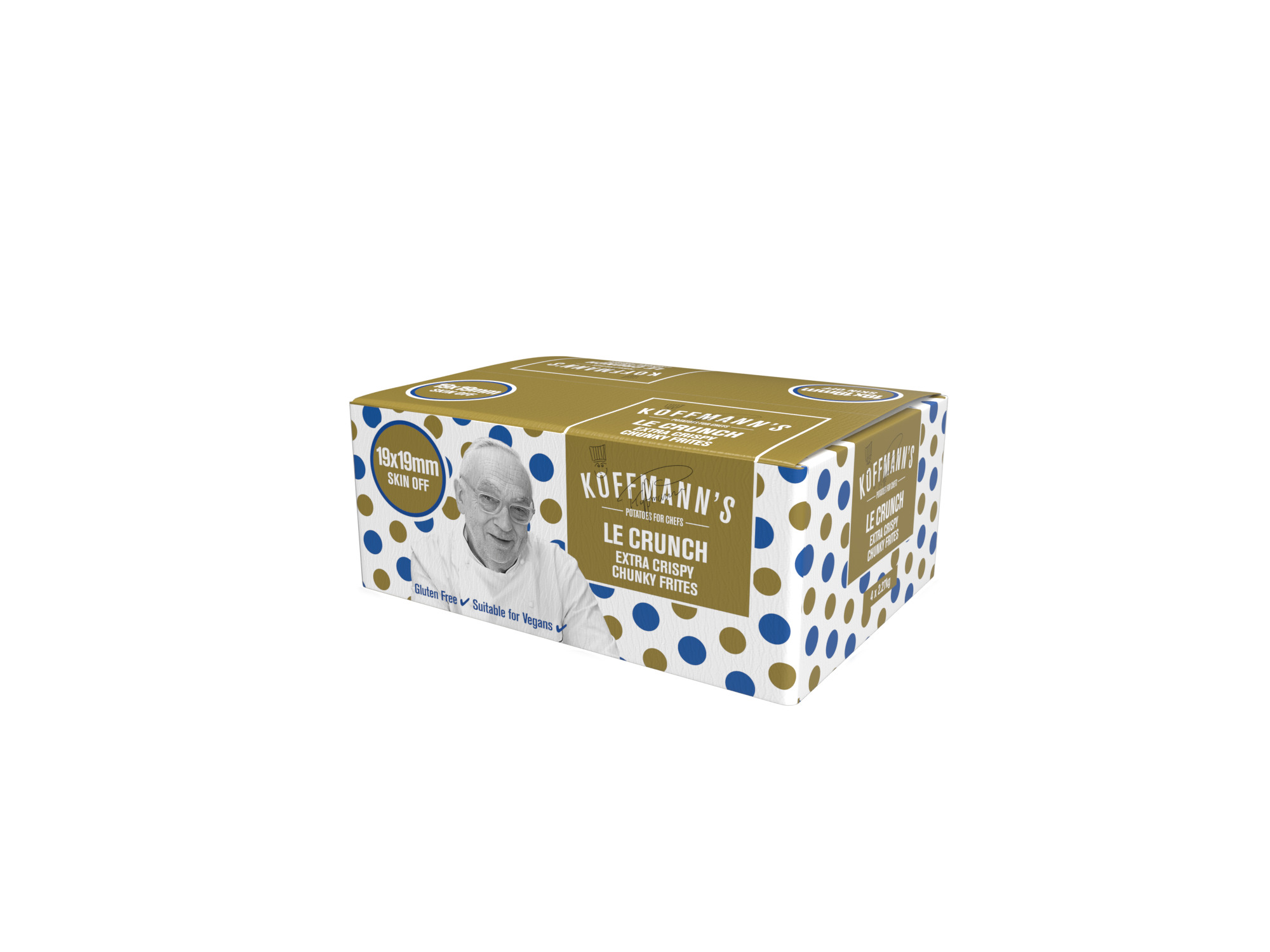 Frozen Chips - Koffmann Le Crunch Extra Crispy Chunky Frites