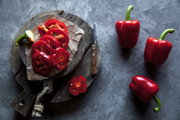 Peppers - Red Sliced