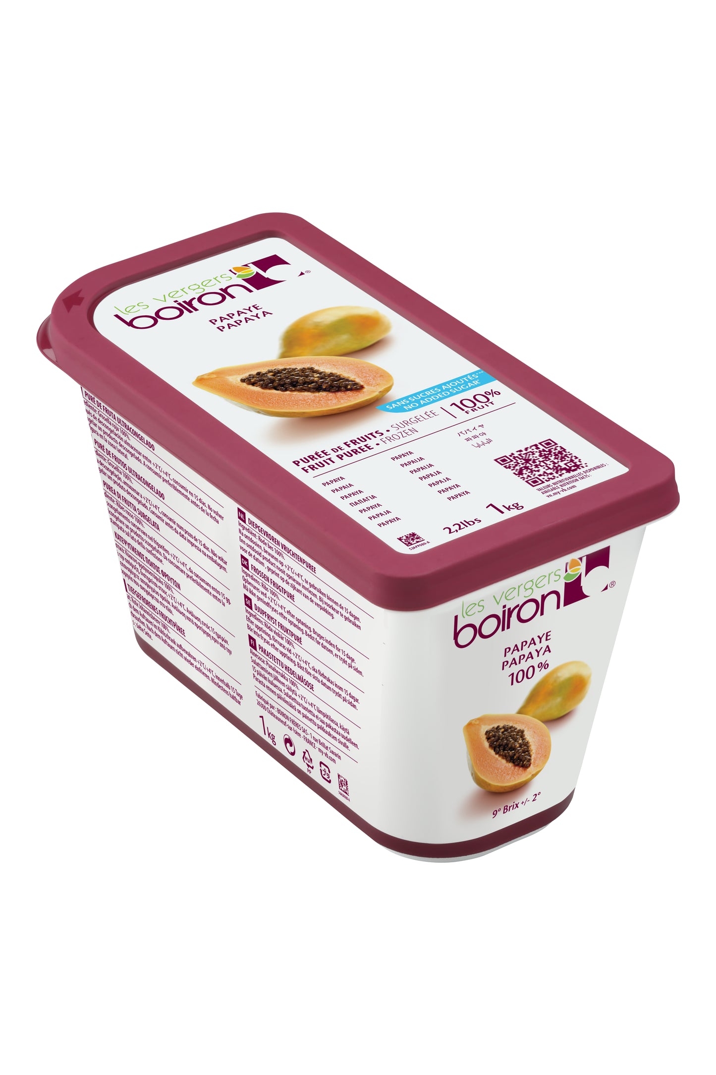 Frozen Puree - Papaya 'Boiron'