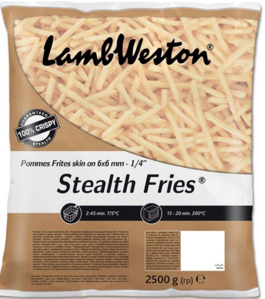 Frozen Chips - Lamb And Western 6x6 Skin On