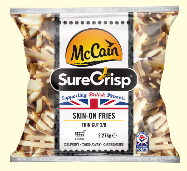 Frozen Chips - McCain Stay Crisp Fries Skin On