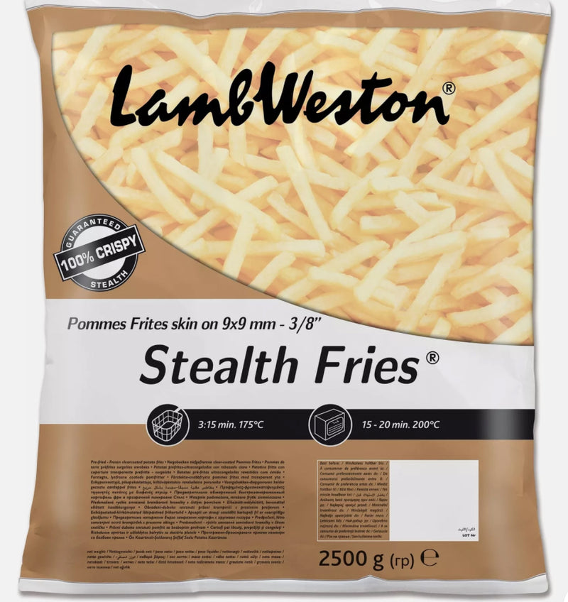 Frozen Chips - Lamb And Western 9x9 Skin On
