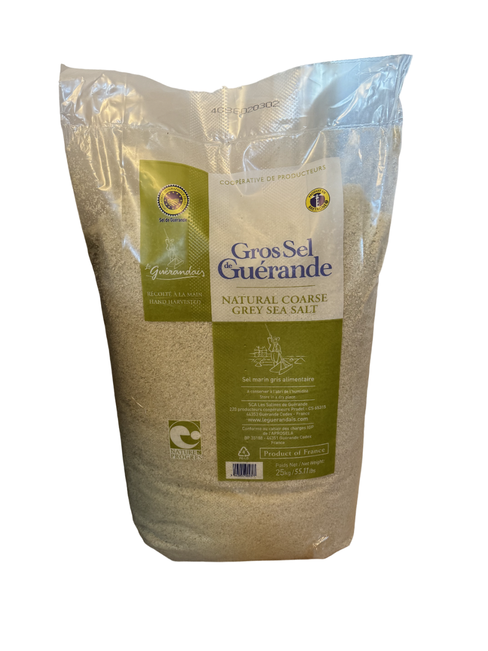 Celtic Sea Salt - Gros sel de Guerande 25Kg
