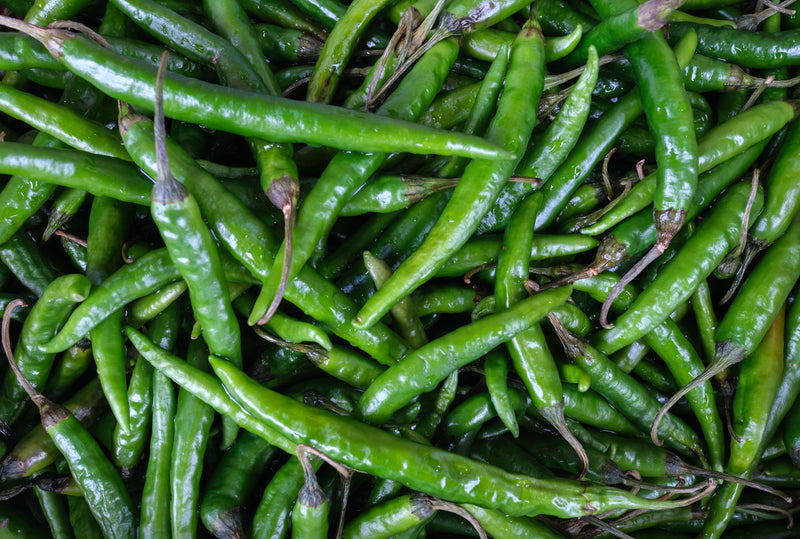 Chillies - Green Deseeded