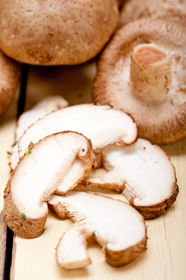 Mushrooms - Shiitake Sliced