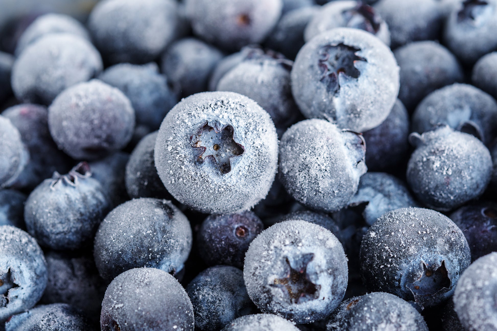Frozen Blueberries