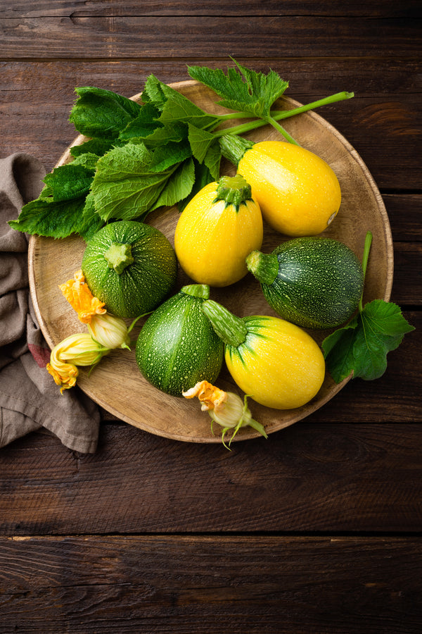 Courgettes - Yellow Round